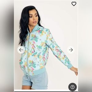 Blackmilk Tropical Summer Bomber Jacket